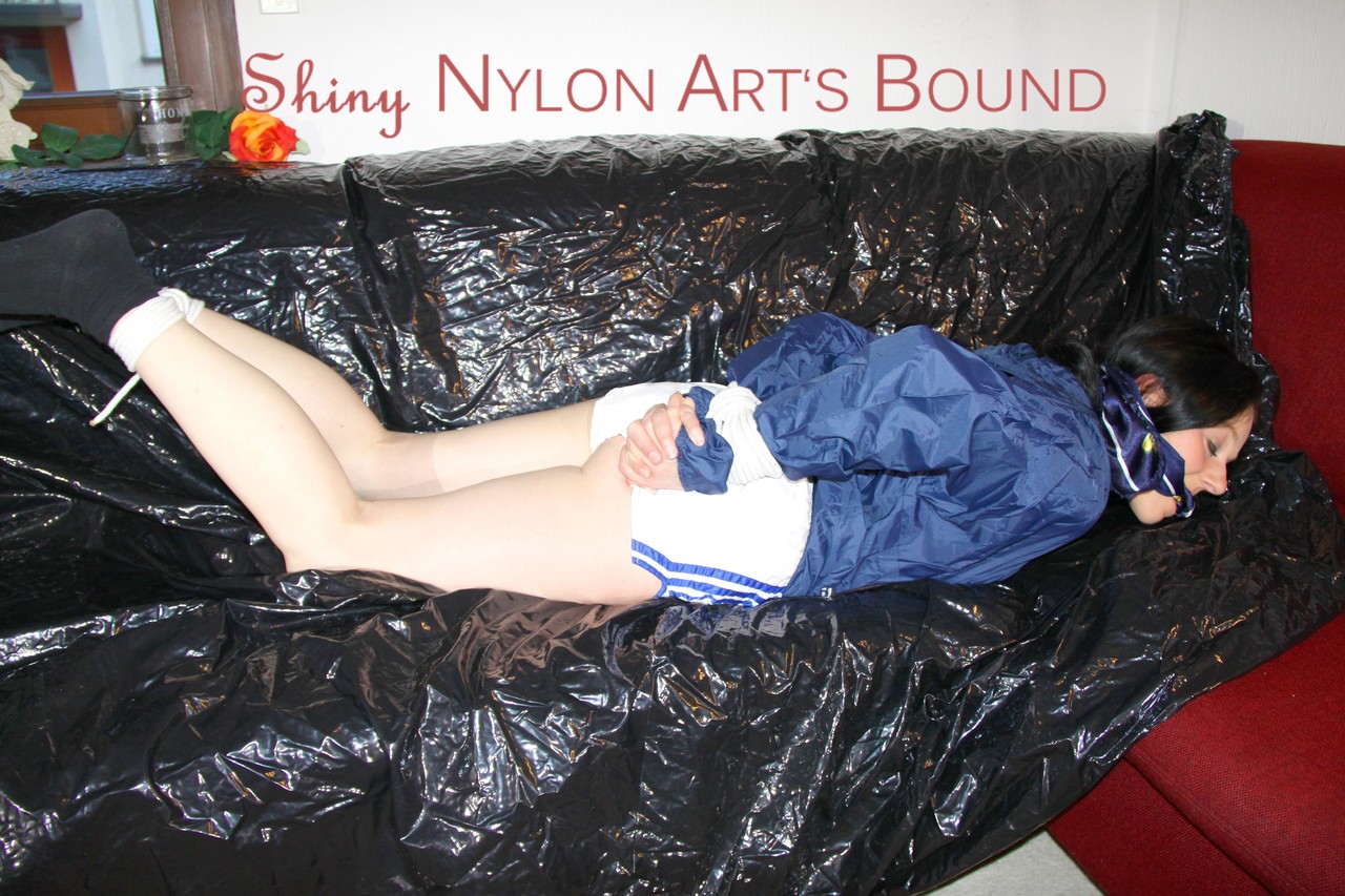 LUCY tied and gagged with ropes and a cloth gag wearing a supersexy white foto porno #425598204 | Shiny Nylon Arts Bound Pics, Clothed, porno mobile