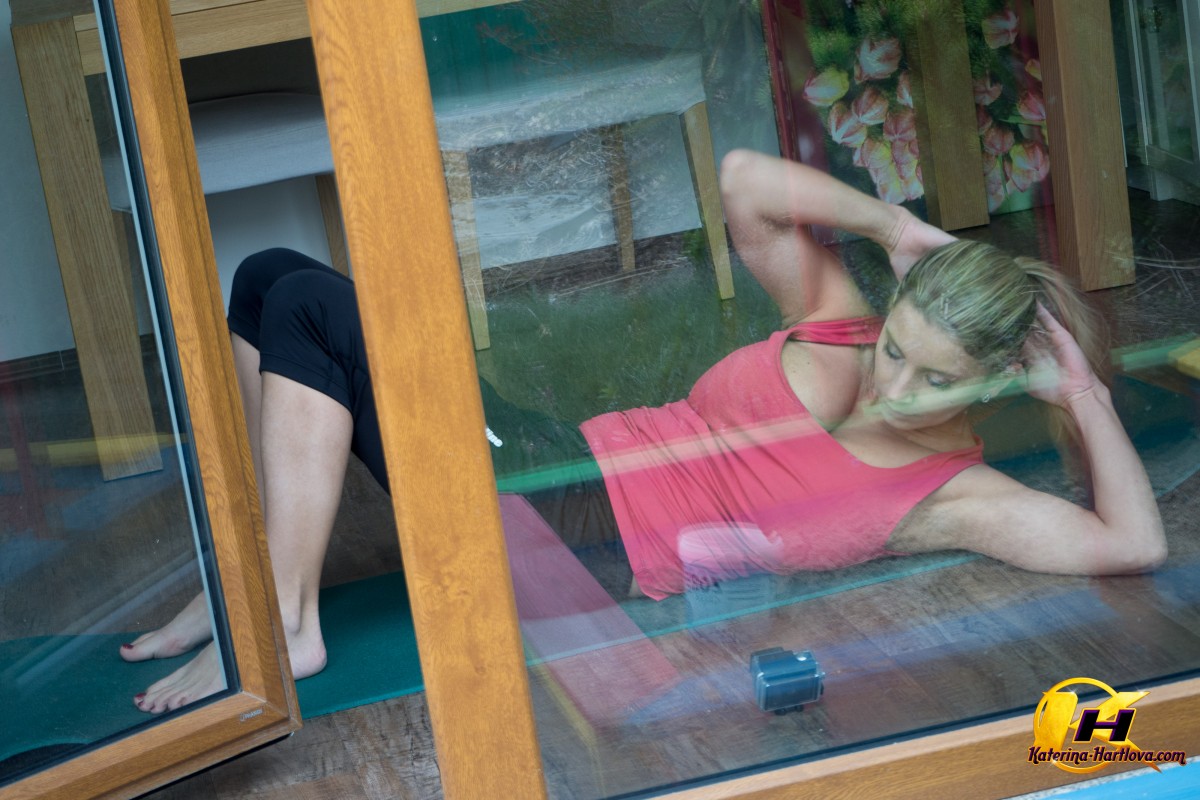 Amateur chick Katerina Hartlova pulls out her huge tits while doing yoga porno fotky #424235483 | Katerina Hartlova Pics, Katerina Hartlova, Sports, mobilní porno