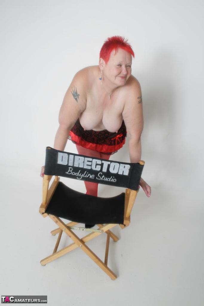 Fat granny Valgasmic Exposed sports short red hair while showing her huge ass foto pornográfica #428546763 | TAC Amateurs Pics, Valgasmic Exposed, Granny, pornografia móvel