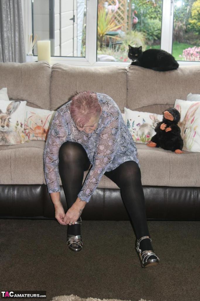 Old fatty Valgasmic Exposed exposes her huge ass in black stockings and heels порно фото #423888447 | TAC Amateurs Pics, Valgasmic Exposed, Granny, мобильное порно