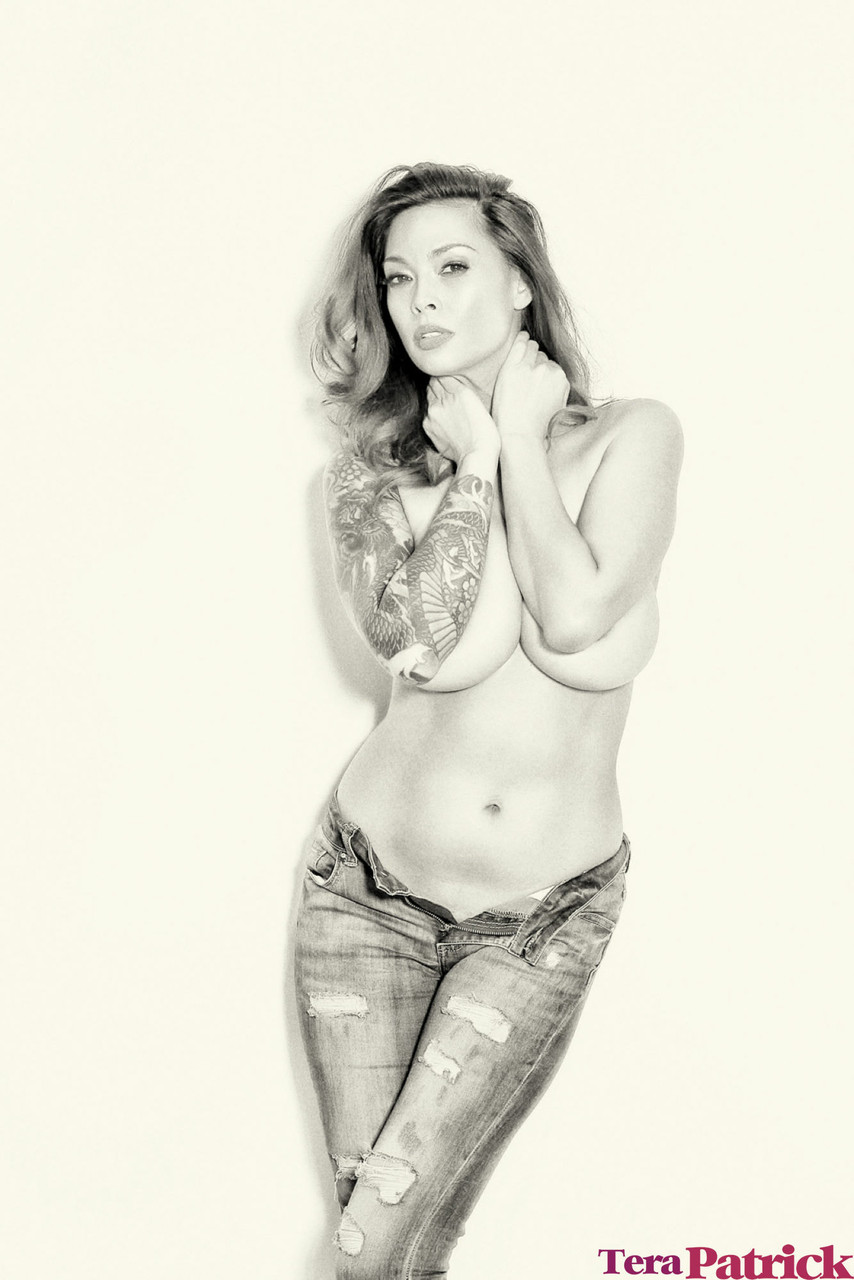 Black and white photo series of me in my jeans but totally topless porn photo #427536677 | Tera Patrick Pics, Tera Patrick, Mature, mobile porn