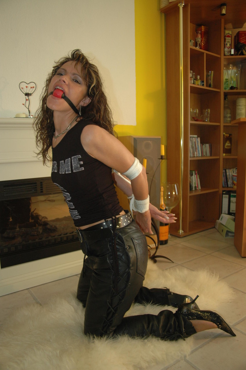 Bound Studio Leather, gags and ropes zdjęcie porno #428200623