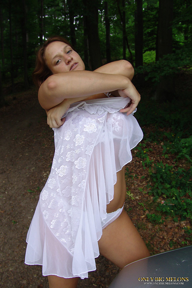 Young solo girl Jana Kucova releases her huge boobs near a forest foto pornográfica #427163339 | Only Big Melons Pics, Jana Kucova, Big Tits, pornografia móvel