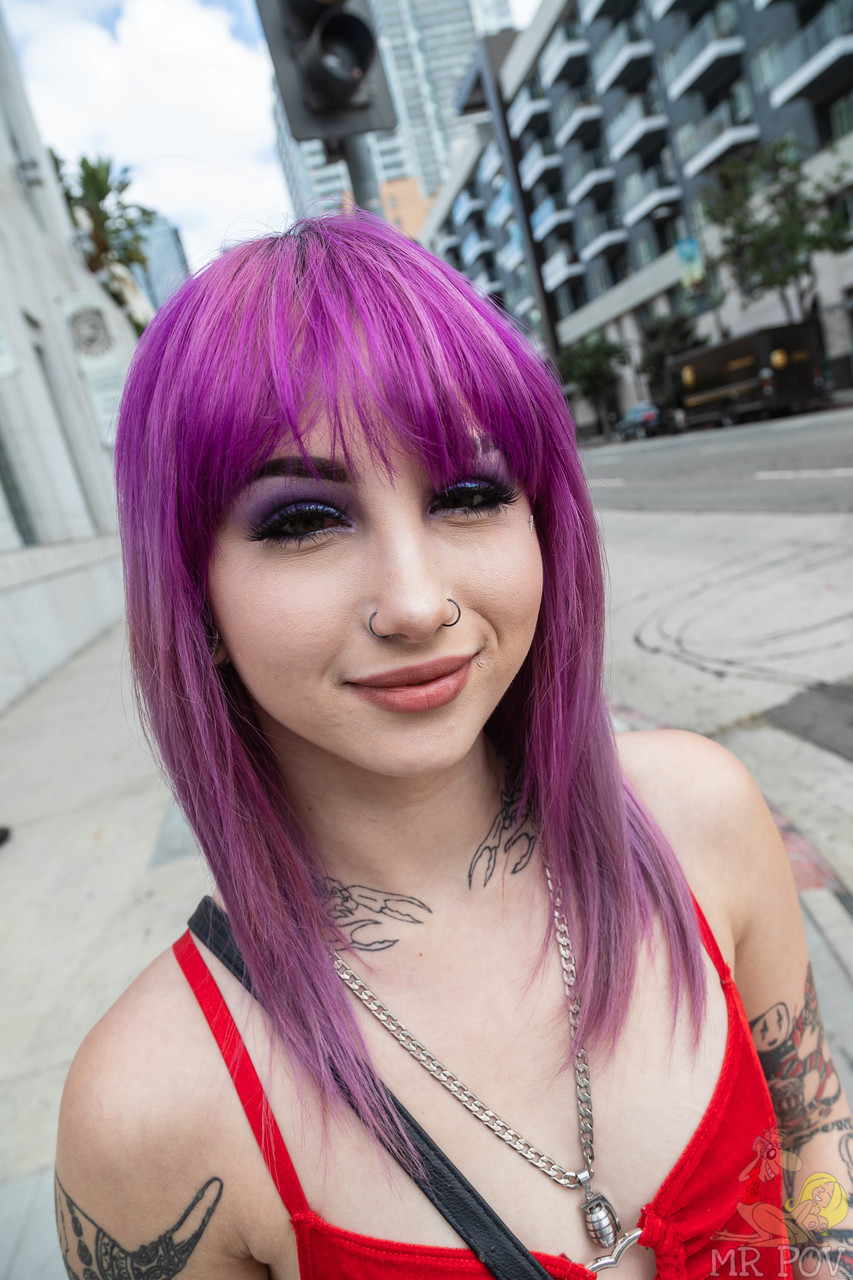 Tattooed girl with dyed hair gets banged during a bout of POV fucking 포르노 사진 #424172521 | Mr POV Pics, Val Steele, Tattoo, 모바일 포르노