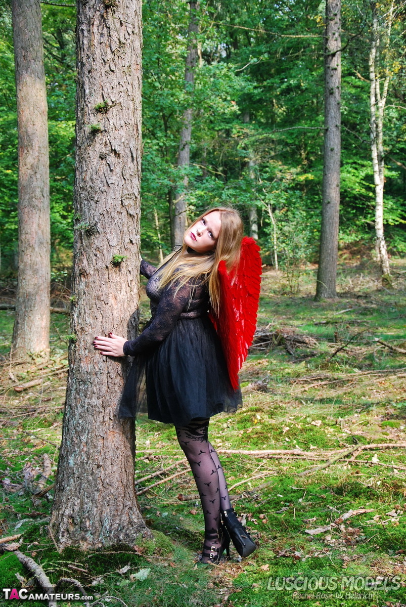 Amateur woman Luscious Models poses in the forest in a cosplay clothing porno fotoğrafı #423245344 | TAC Amateurs Pics, Luscious Models, Cosplay, mobil porno