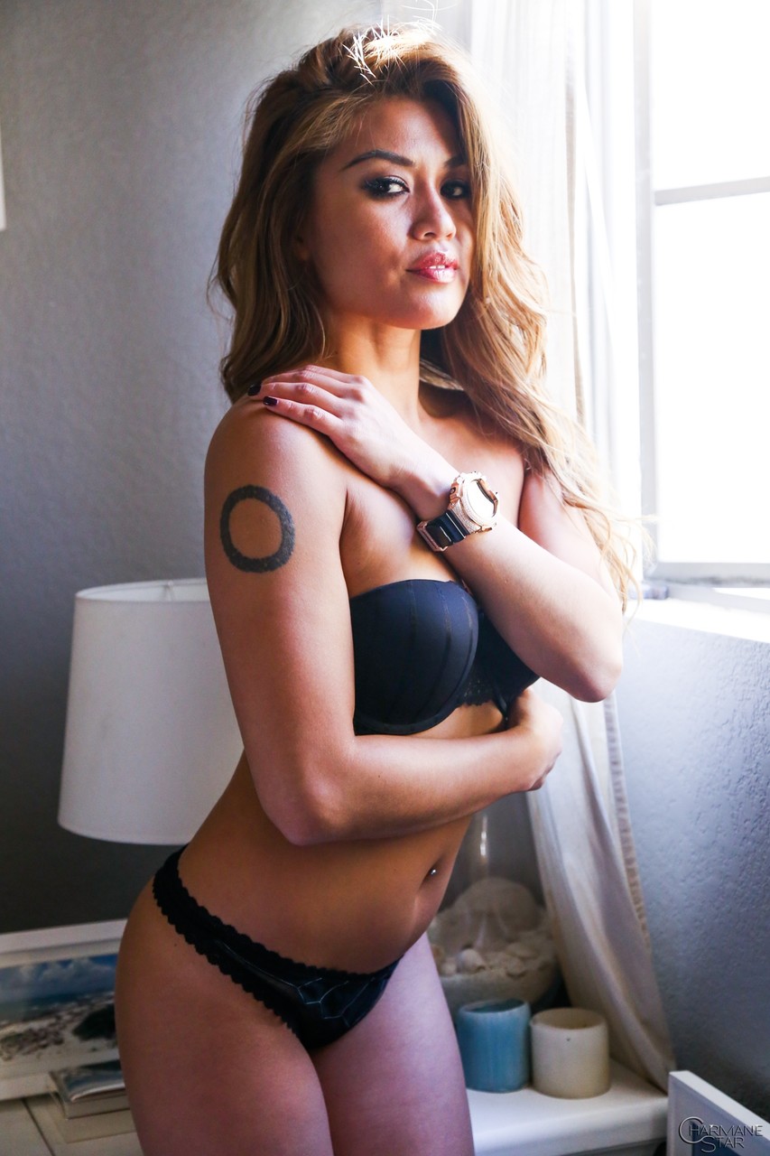 Hot Asian MILF Charmane Star models her flawless body in bikini & nude 色情照片 #426852167 | Fame Digital Pics, Charmane Star, Beach, 手机色情