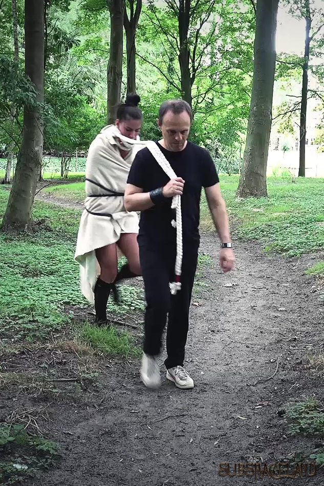Young brunette slave is disciplined and fucked in the forest by her Master порно фото #426431924 | Subspace Land Pics, Athina, Outdoor, мобильное порно