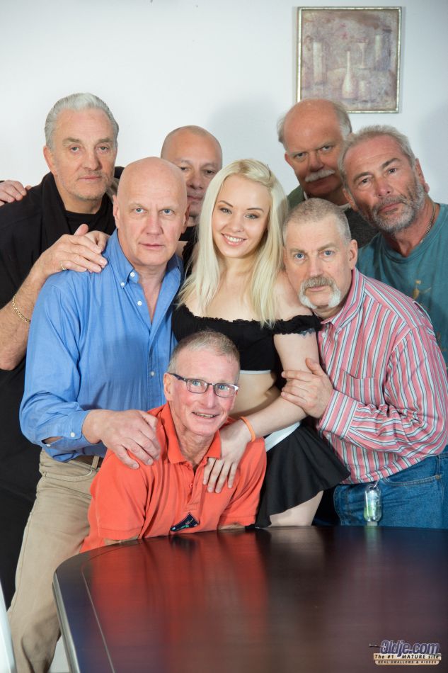 Young blonde maid Lolita Taylor gets gangbanged by horny grandfathers porn photo #423842754 | Oldje Pics, Lola Taylor, Gangbang, mobile porn