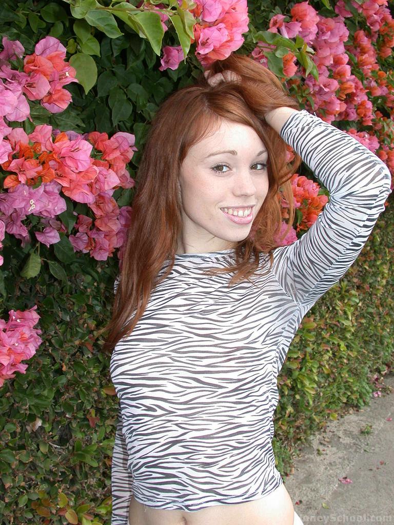 Sexy redhead Rose Bud flaunts her small tits & sexy pussy at beach playground porn photo #425350111 | Honey School Pics, Rose Bud, Public, mobile porn