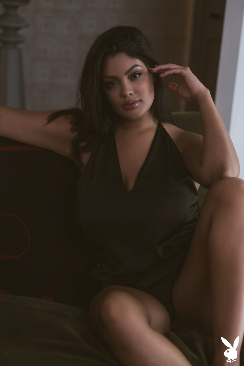 Solo model Jocelyn Corona bares her great tits during a Playboy shoot 色情照片 #425740850 | Playboy Plus Pics, Jocelyn Corona, Latina, 手机色情