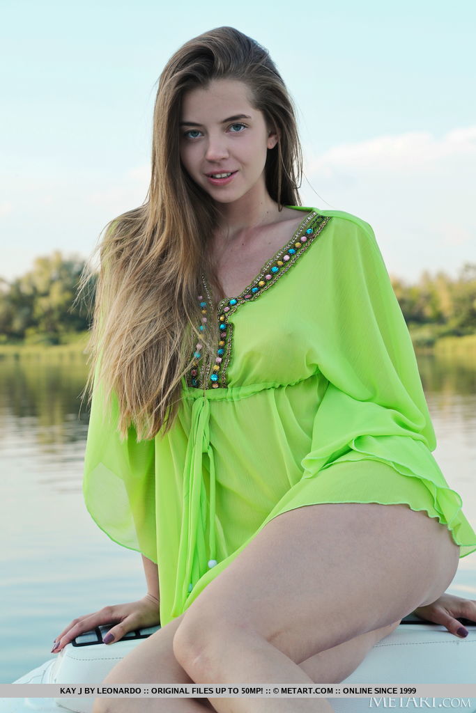 Teen model Kay J gets totally naked while on a rubber dinghy porno fotoğrafı #425737008 | Met Art Pics, Kay J, Beautiful, mobil porno