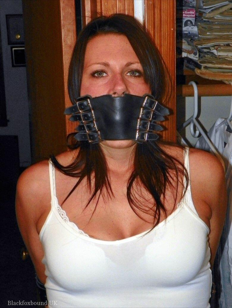 Brunette chick is blindfolded and gagged while her arms & legs are restrained porn photo #422610569 | Black Fox Fetish Pics, Bondage, mobile porn