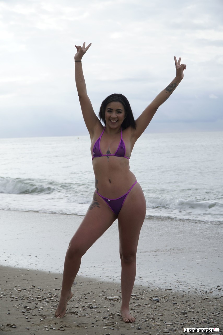 Latina chick Kitty Angela reveals pierced nipples while flashing her tits porn photo #428773123 | Bikini Fanatics Pics, Kitty Angela, Bikini, mobile porn