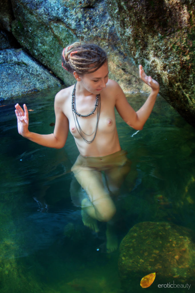 Bullet plays in the water in her birthday suit with layered necklace that porn photo #427229628 | Erotic Beauty Pics, Bullet, Outdoor, mobile porn