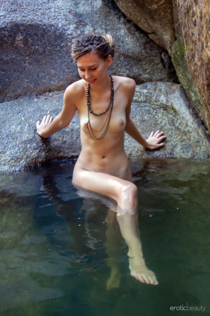 Bullet plays in the water in her birthday suit with layered necklace that porn photo #427229810 | Erotic Beauty Pics, Bullet, Outdoor, mobile porn
