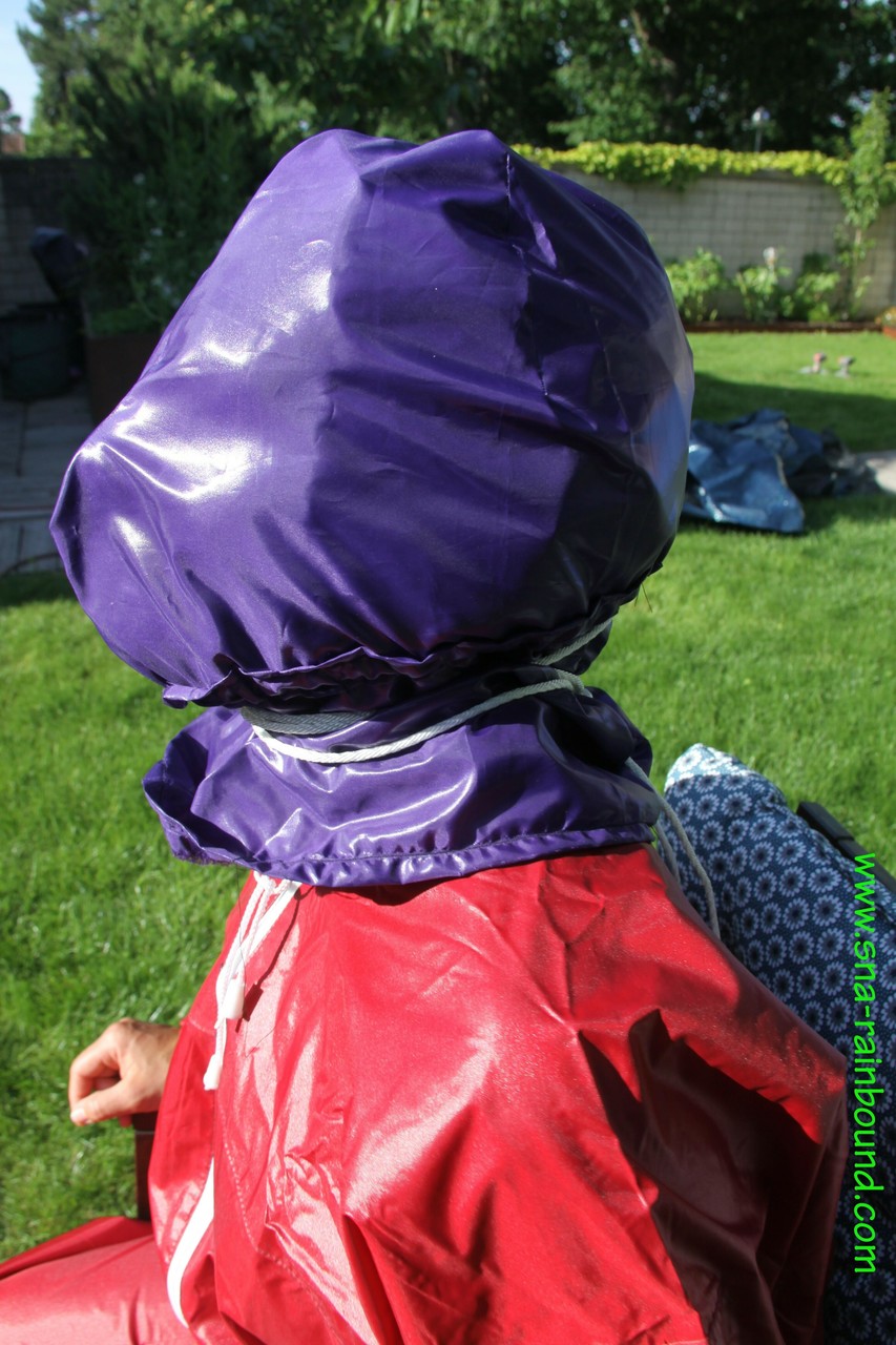 Amateur chick is subjected to breath play while affixed to a chair in a yard photo porno #424873836 | Sna Rain Bound Pics, Sandra, Latex, porno mobile
