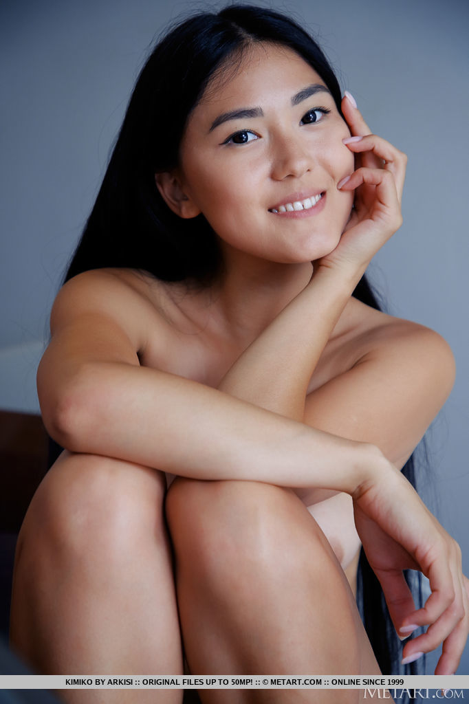 Young Asian beauty Kimiko gets completely naked on a set of stairs porno fotoğrafı #428406256
