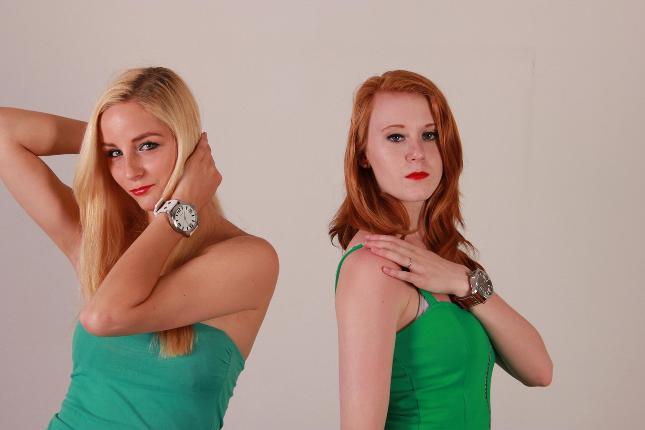 Lesbian girls Eva and Amanda display their Oozoo watches while fully clothed порно фото #425113329 | Watch Girls Pics, Amanda, Eva, Clothed, мобильное порно