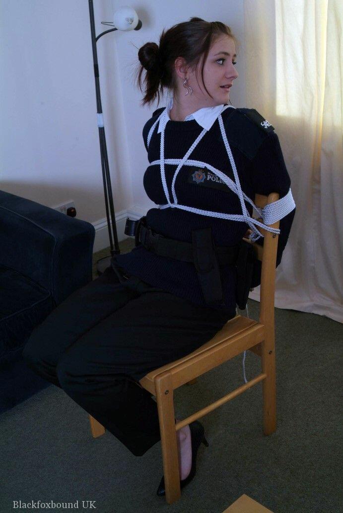 Restrained and gagged women take up arms after working free of bindings foto porno #422762080