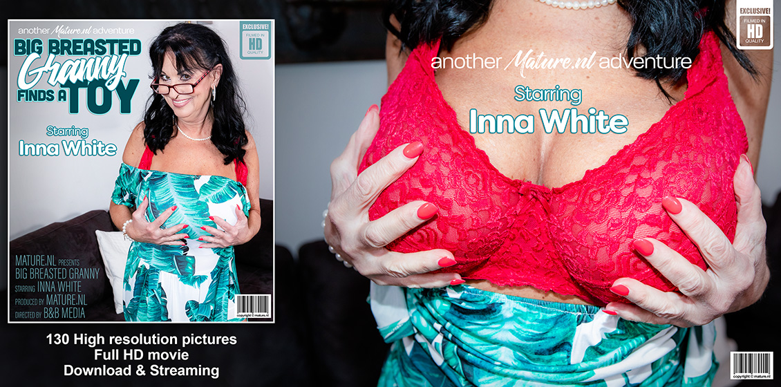 Sexy granny Inna White looses her huge boobs before masturbating porno foto #424501855 | Mature NL Pics, Inna White, Big Tits, mobiele porno