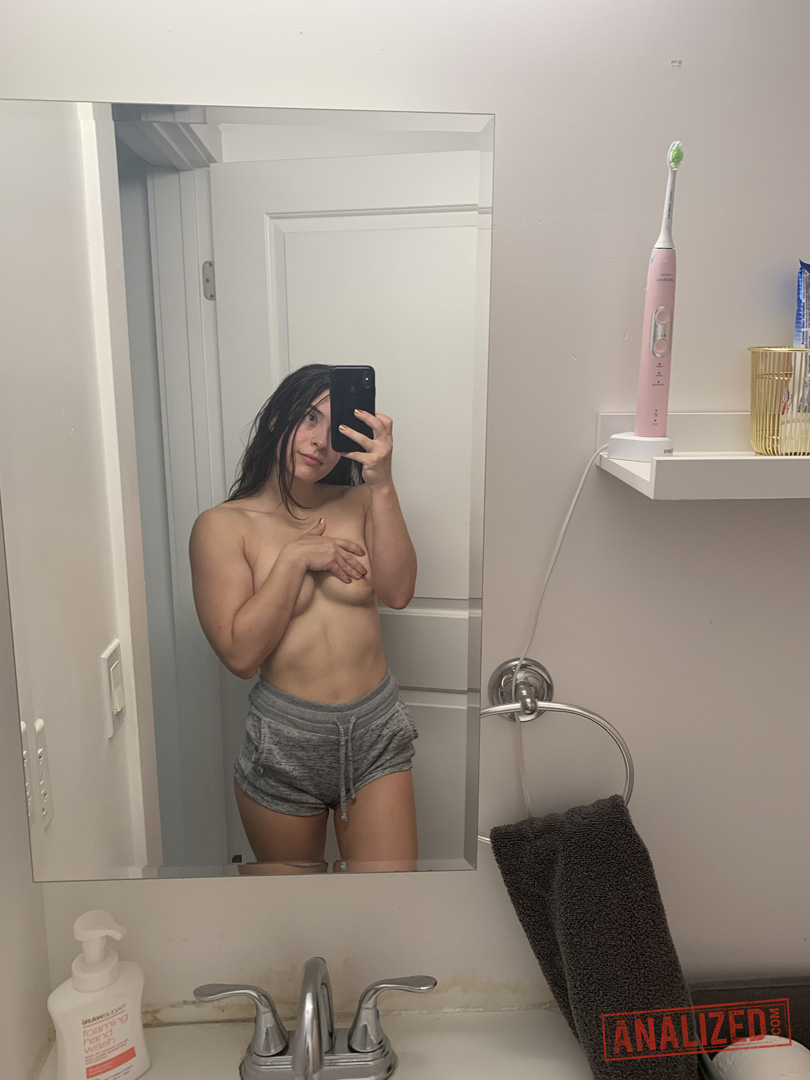 Brunette amateur takes selfies while getting naked in front of a mirror порно фото #423903690 | Homemade Anal Whores Pics, Homemade, мобильное порно