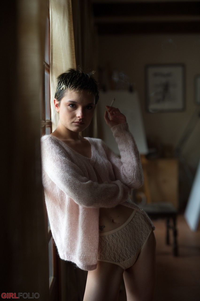 Here's Caterna otherwise known as 'Caterina Foxy' showing the reason why she's ポルノ写真 #426514389 | Girl Folio Pics, Caterina Correia, Smoking, モバイルポルノ