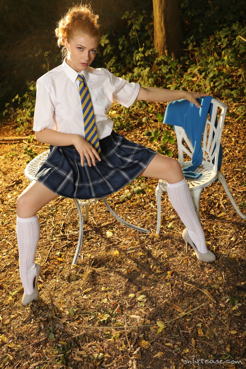 Scarlett Foxett from Only Tease in a college uniform with a plaid miniskirt foto porno #426429623 | Only Tease Pics, Scarlett Foxett, Schoolgirl, porno mobile