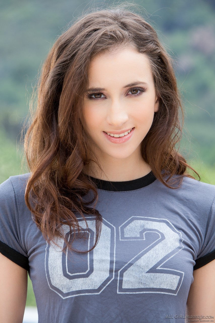 Clothed babe Belle Knox stripping off shorts and panties outdoors porno fotky #426808075 | All Girl Massage Pics, Belle Knox, Cute, mobilní porno