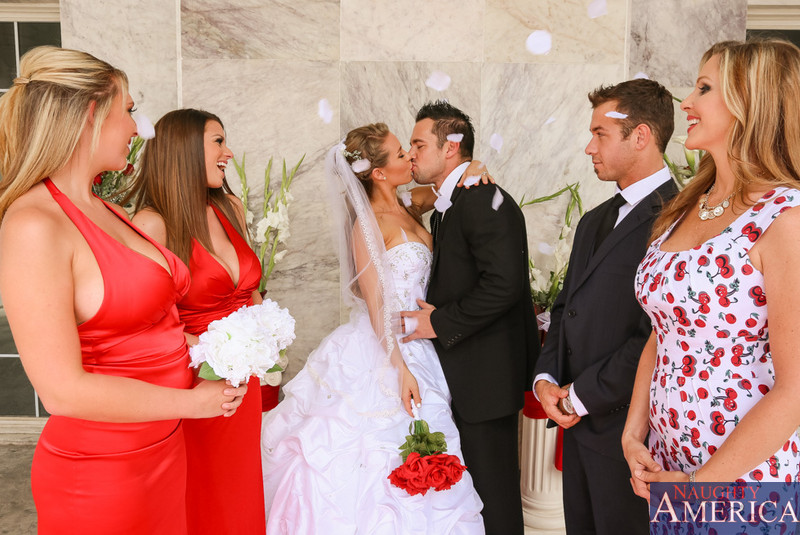 Nicole Aniston Is Joined By Her Stepmom Lover For A 3some On Her Wedding Day