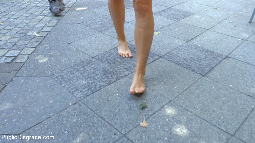 Blonde girl is paraded topless in public before public sex takes place порно фото #427053237 | Public Disgrace Pics, Public, мобильное порно