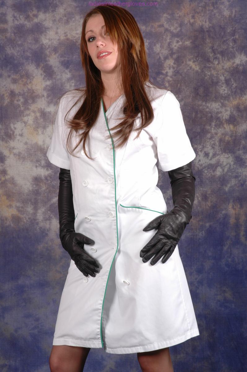 Gorgeous Nurse Sophie shows off her long sexy stockinged legs and long black porno fotky #426804345 | Ladies In Leather Gloves Pics, Sophie, Nurse, mobilní porno