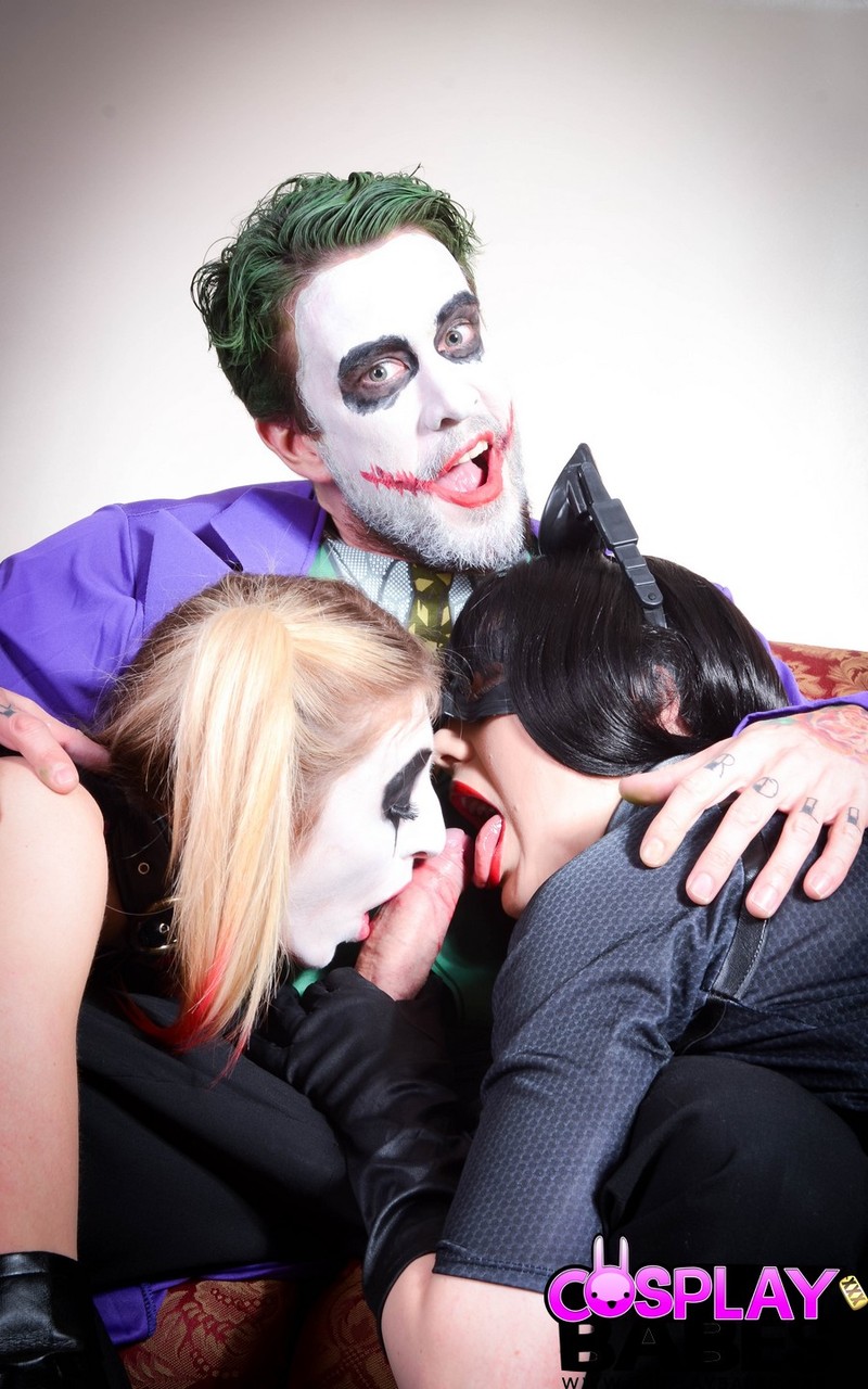 Bi Girls Tina Kay Jessica Jensen Takes Part In A Cosplay Themed Threesome