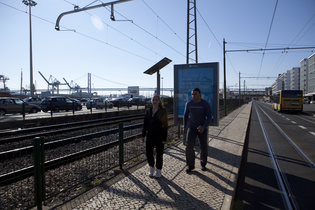 Erica, who is naturally blonde, engages in fucking with a stranger she met in the bathroom of a train station.