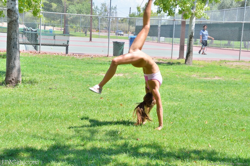 Fit blonde jogger in short shorts revealing wide open twat in public park porn photo #424672472 | FTV Girls Pics, Mary Lynn, Sports, mobile porn