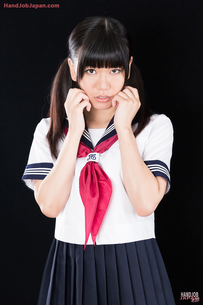 Cute Japanese schoolgirl bares her pussy before getting cum on face after a HJ foto pornográfica #429088628 | Handjob Japan Pics, Tsukushi Mamiya, Schoolgirl, pornografia móvel