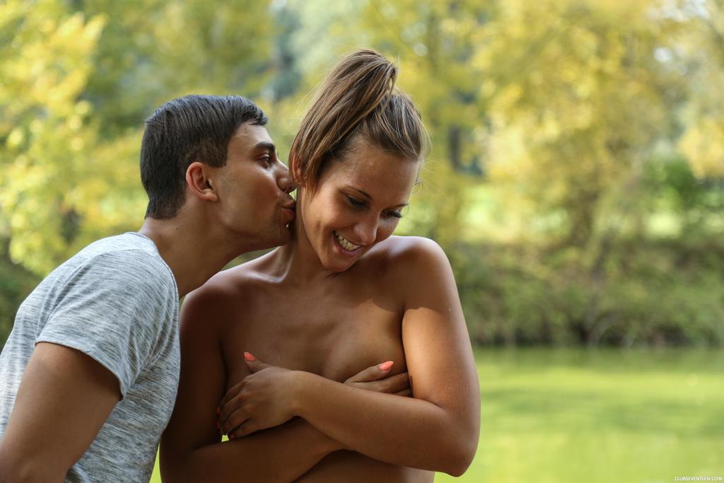 Naomi Bennet and her perky teen tits aid in pleasing bf during lakeside fuck porn photo #423074054 | Club Seventeen Pics, Naomi Bennet, Outdoor, mobile porn