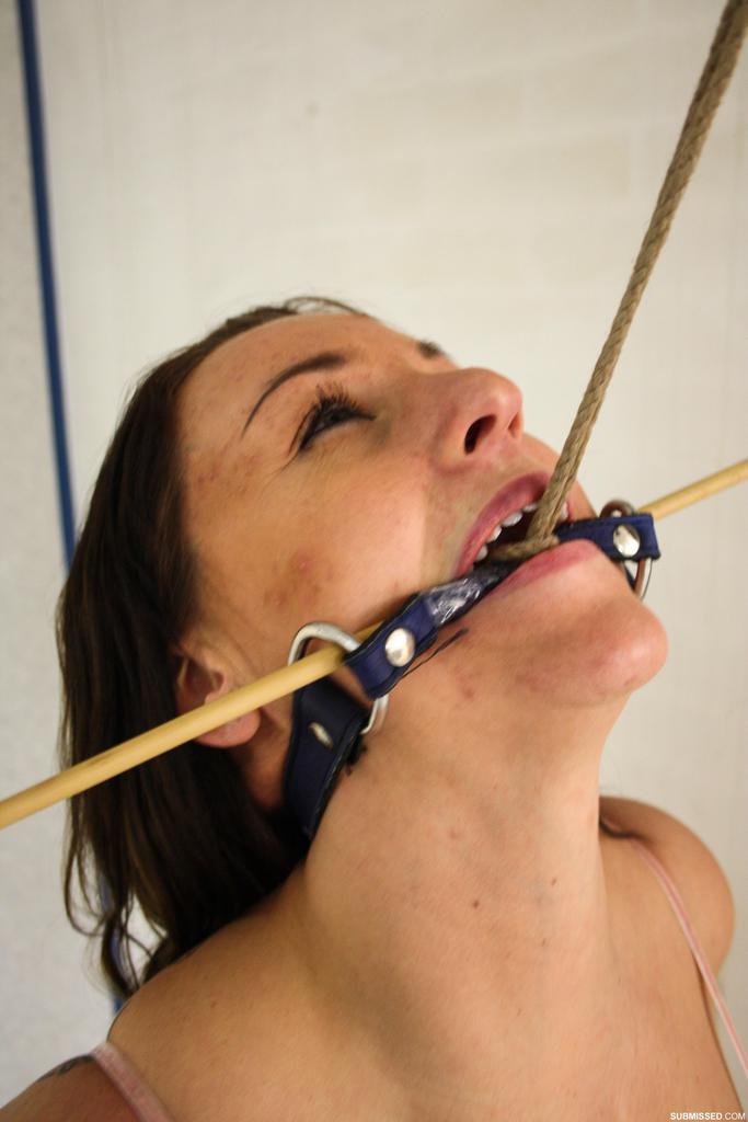 While trapped in ropes and experiencing intense sexual stimulation, DD amazing BDSM domination was observed.