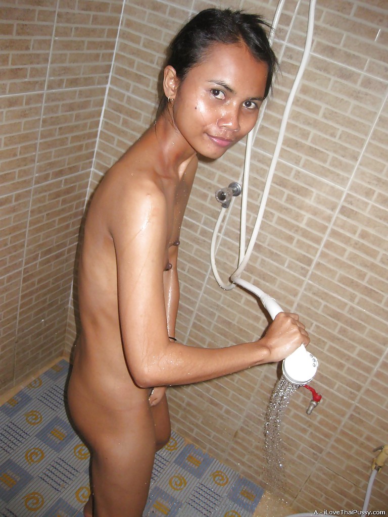 Skinny asian babe with tiny tits taking a shower and getting banged ポルノ写真 #424188326 | I Love Thai Pussy Pics, Thai, モバイルポルノ