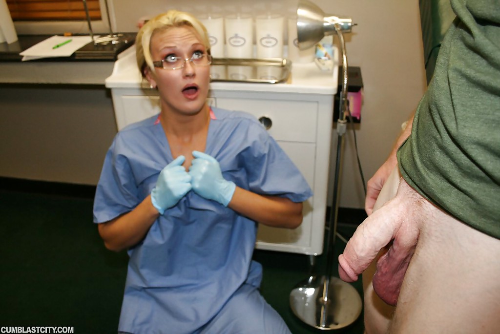 Slutty blonde babe in nurse uniform and glasses jerking off a big cock Porno-Foto #424006047 | Cum Blast City Pics, Adam Sharps, JC Simpson, Nurse, Mobiler Porno