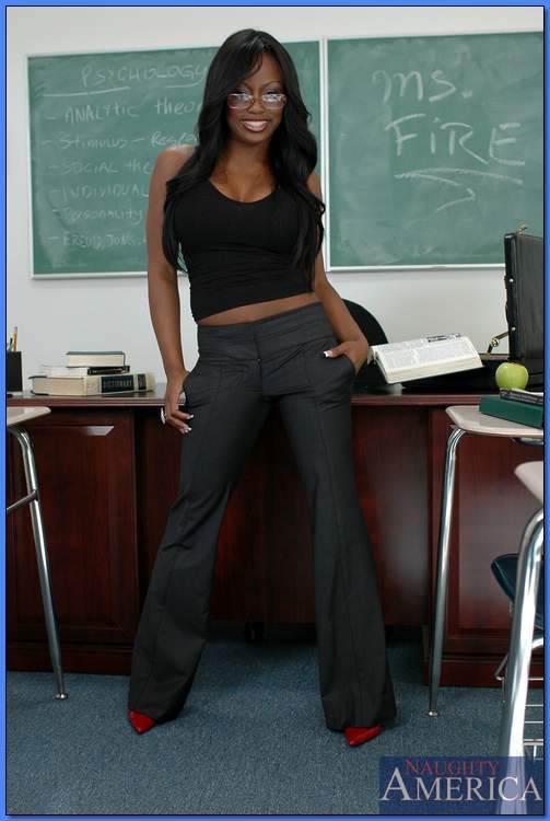 Black MILF teacher Jada Fire revealing smashing assets in class photo porno #424205321 | My First Sex Teacher Pics, Jada Fire, Teacher, porno mobile