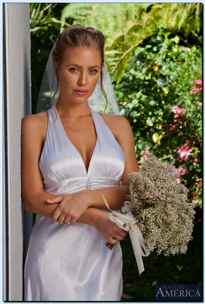 Stupendous bride in stockings gets rid of her dress and lingerie foto porno #423953262 | Naughty America Pics, Nicole Aniston, Lingerie, porno mobile