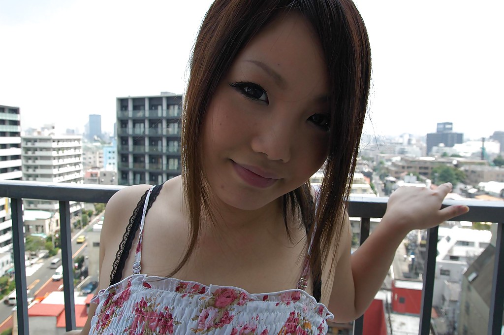 Sex-hungry asian babe Nagisa Matsui undressing and vibing her slit photo porno #424877675