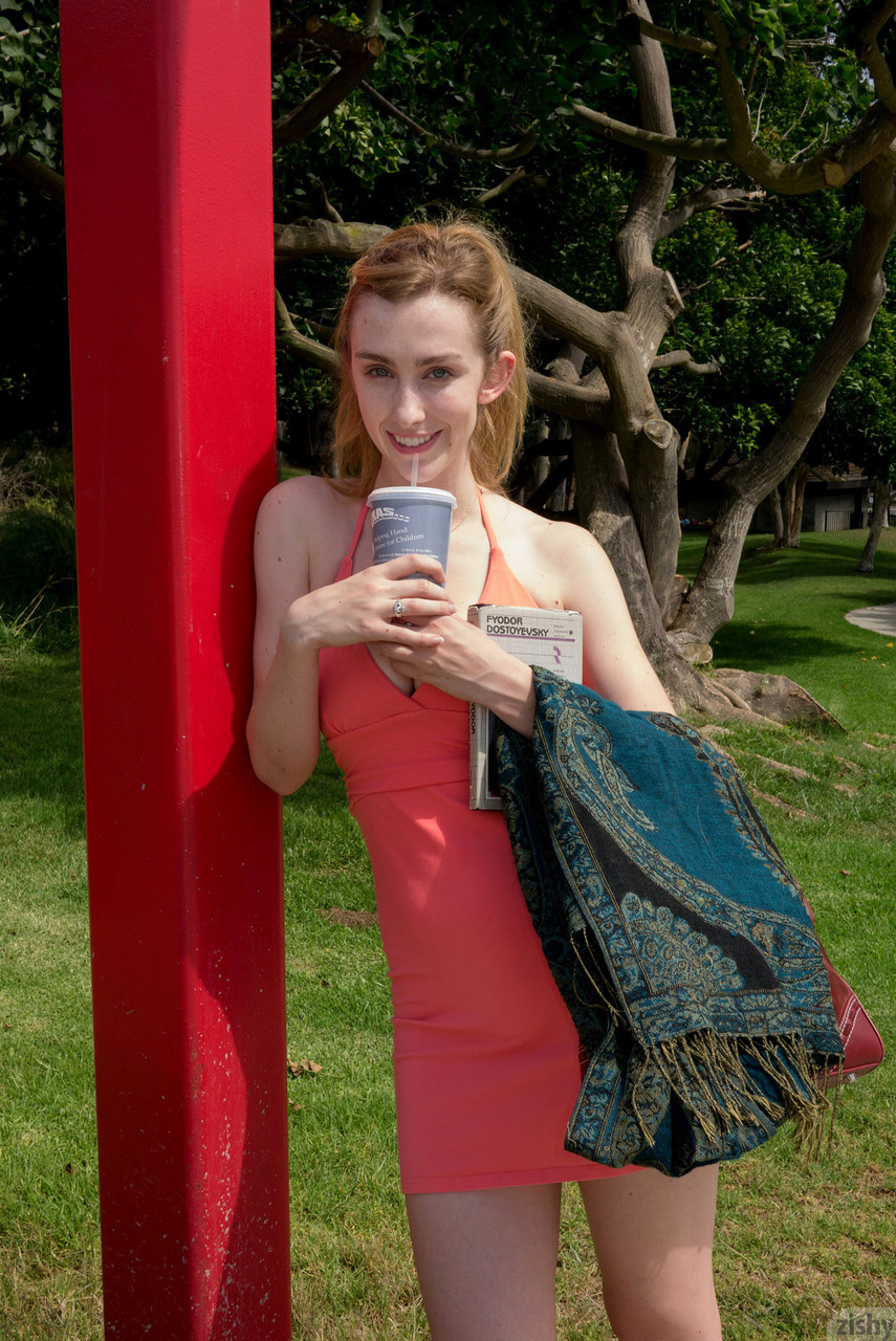 Slutty teen in a skimpy red dress Phoebe Keller giving an upskirt in public foto porno #424558385 | Zishy Pics, Phoebe Keller, Amateur, porno ponsel
