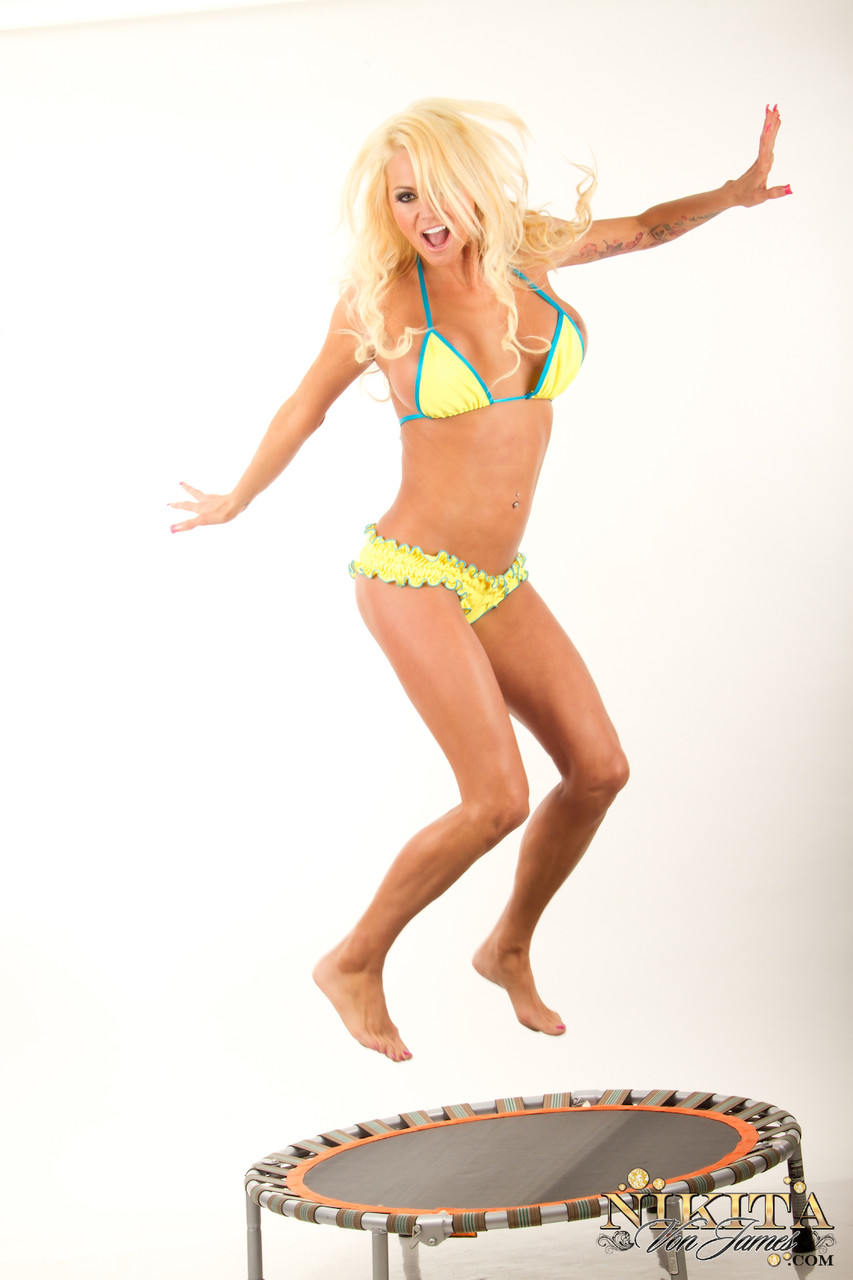 Voluptuous blonde cougar Nikita Von James unveils her curves in a solo порно фото #425503693 | Pornstar Platinum Pics, Nikita Von James, MILF, мобильное порно