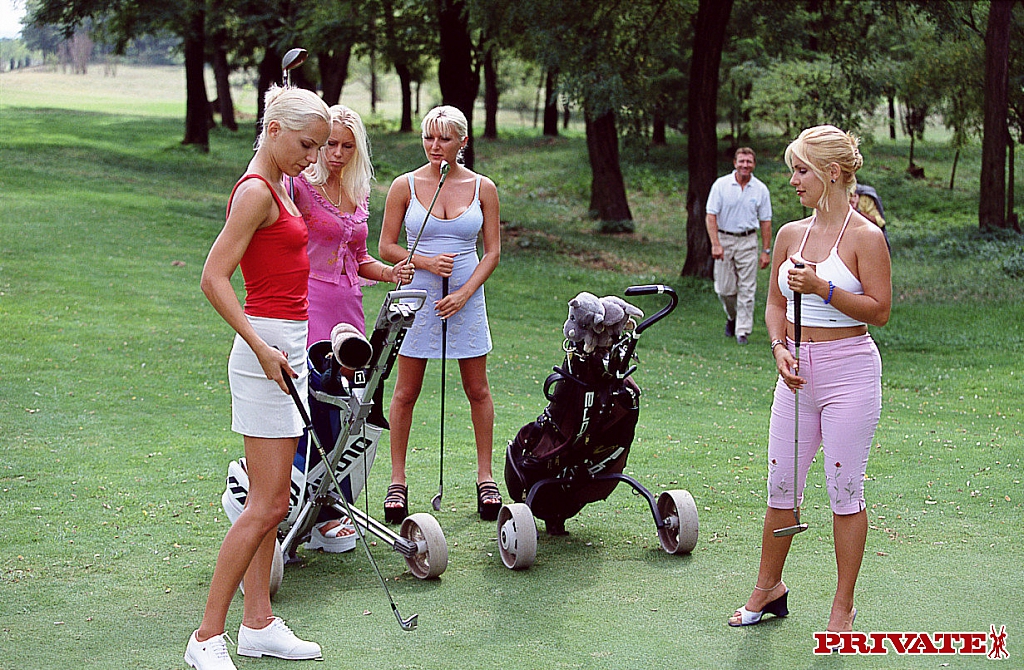 Stunning blonde babes with hot bosoms enjoy anal sex on a golf course porn photo #427784965 | Private Pics, Anita Paris, Holly, Judit, Sylvia Sun, Groupsex, mobile porn