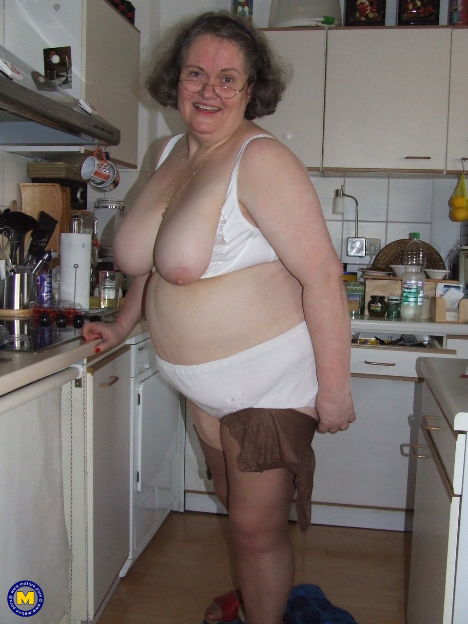 Fat mature housewife Birgid masturbates with a cucumber in the kitchen foto porno #423883223 | Mature NL Pics, Birgid, Granny, porno mobile