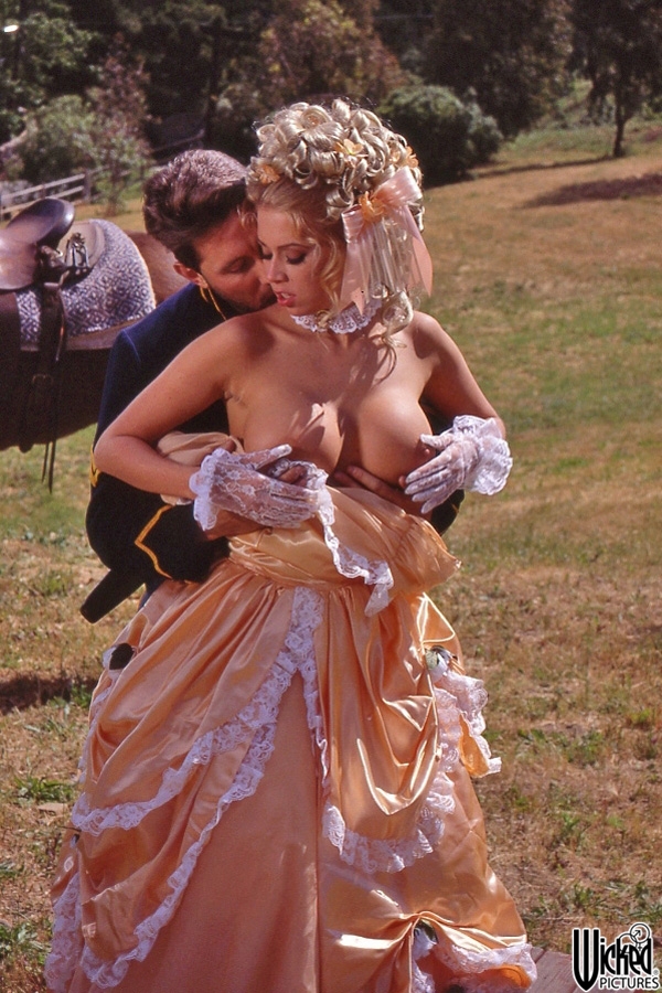 Stunning blonde lady Jenna Jameson enjoys oral action with a cowboy ポルノ写真 #424169914
