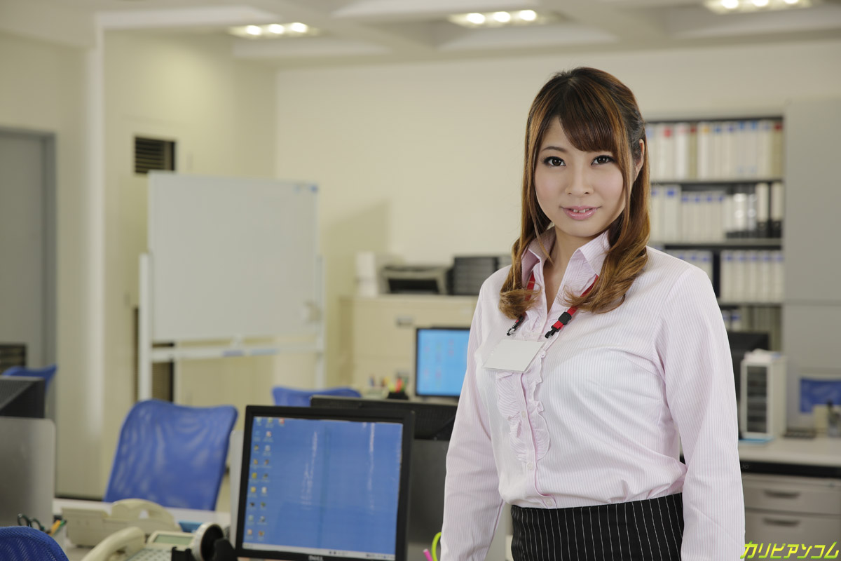 Cute Asian secretary Nagisa Sayama enjoys a sizzling gangbang in the office порно фото #425033731
