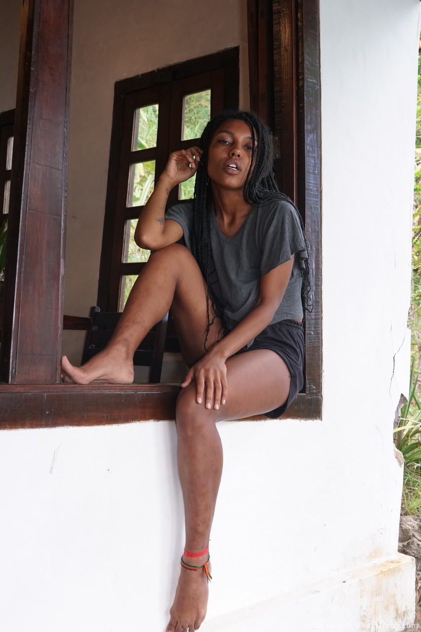 African model Sofia Cuty teases with her huge natural tits & hairy beaver zdjęcie porno #425052484 | We Are Hairy Pics, Sofia Cuty, Ebony, mobilne porno