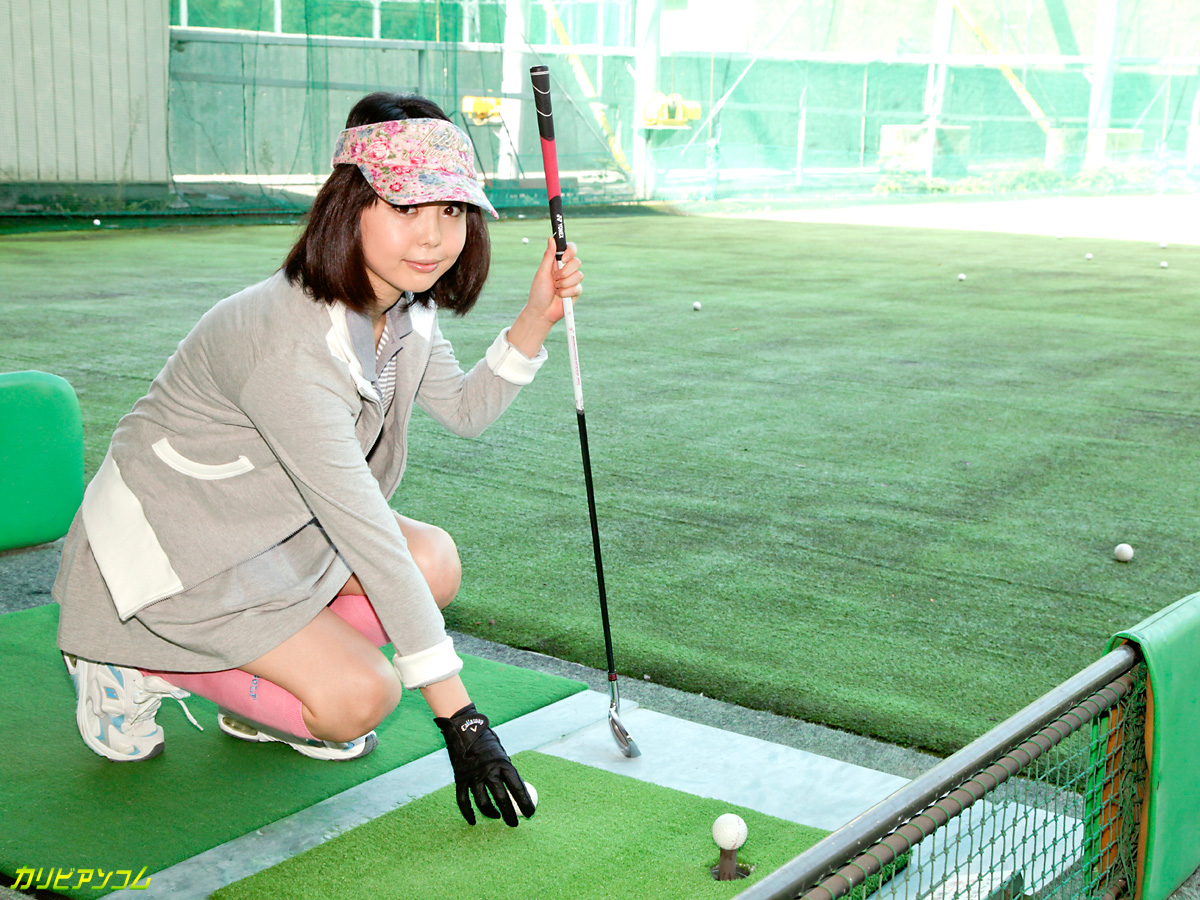 Hot Asian Golfer Tomoyo Isumi Fucking Her Coach Showing Her Creampied Pussy